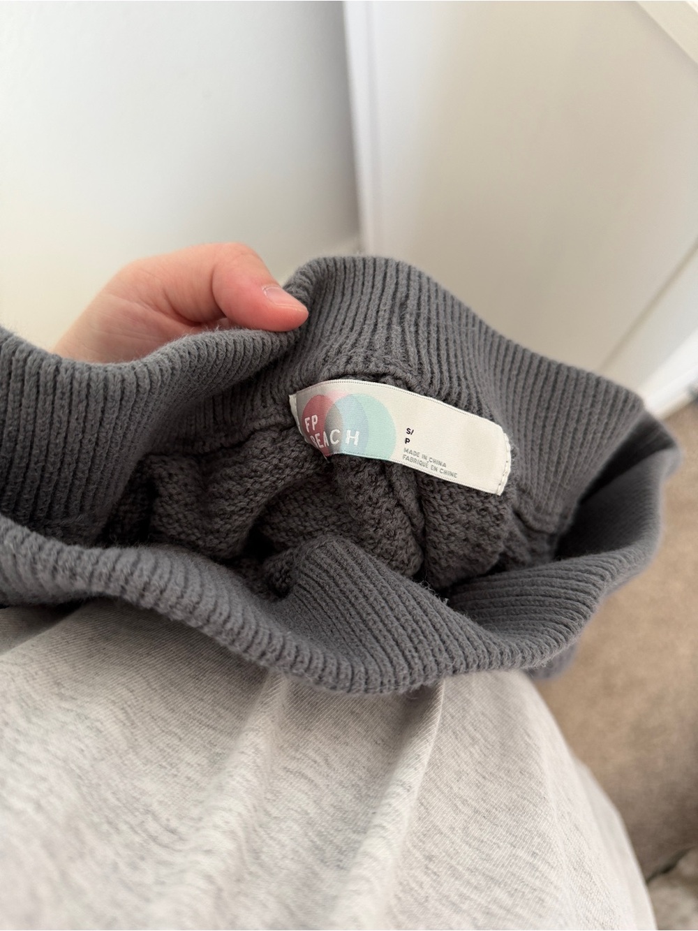 free people Hailee beach sweater cardigan jogger set